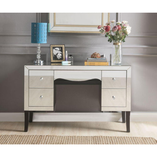 ACME Ratana Vanity Desk, Mirrored