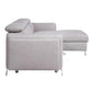 ACME Reyes Sectional Sofa w/Sleeper, Beige Nubuck