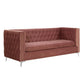 ACME Rhett Sectional Sofa, Dusty Pink Velvet