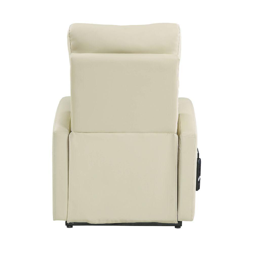 ACME Ricardo Recliner w/Power Lift, Beige PU