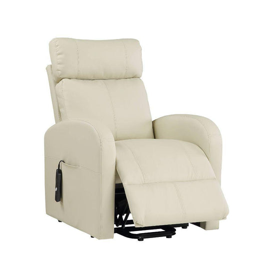 ACME Ricardo Recliner w/Power Lift, Beige PU