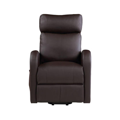 ACME Ricardo Recliner w/Power Lift, Brown PU