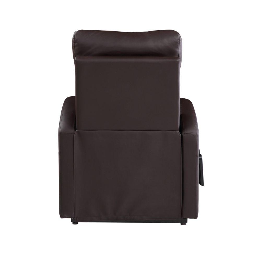 ACME Ricardo Recliner w/Power Lift, Brown PU