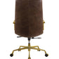 ACME Rolento Executive Office Chair, Espresso Top Grain Leather