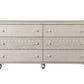 ACME Roselyne Dresser, Antique White Finish