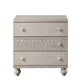 ACME Roselyne Nightstand, Antique White Finish