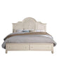 ACME Roselyne Queen Bed, Antique White Finish