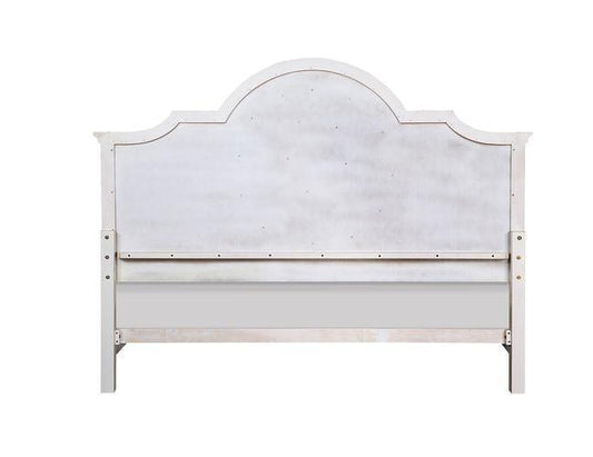 ACME Roselyne Queen Bed, Antique White Finish