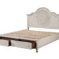 ACME Roselyne Queen Bed, Antique White Finish