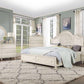 ACME Roselyne Queen Bed, Antique White Finish