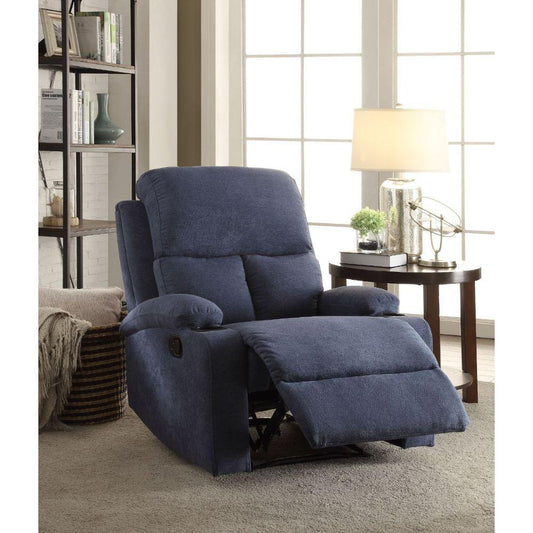 ACME Rosia Recliner, Blue Velvet