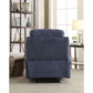 ACME Rosia Recliner, Blue Velvet