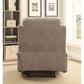 ACME Rosia Recliner, Gray Velvet