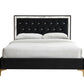 ACME Rowan Eastern King Bed, Black Fabric