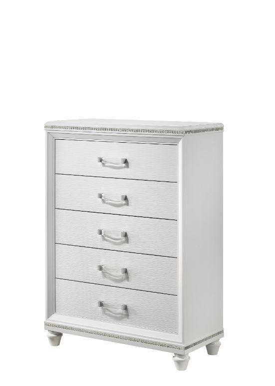 ACME Sadie Chest, White Finish