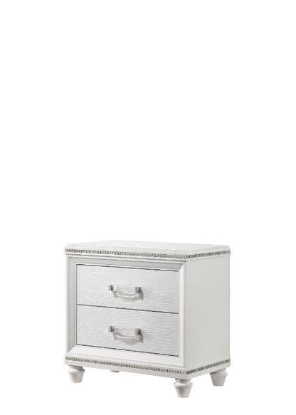 ACME Sadie Nightstand, White Finish