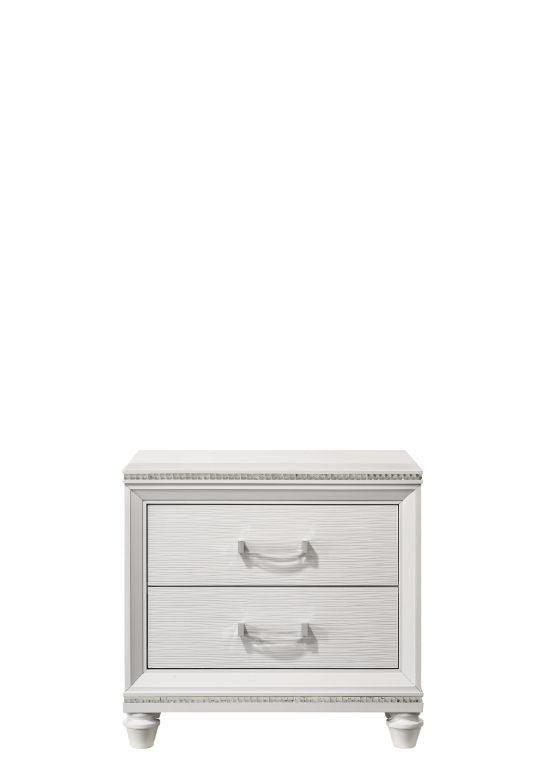 ACME Sadie Nightstand, White Finish