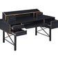 ACME Safea Computer Desk, Black Finish