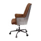 ACME Salvol Office Chair, Sahara Leather & Aluminum