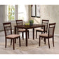 ACME Samuel 5Pc Pack Dining Set, Espresso & Mfb