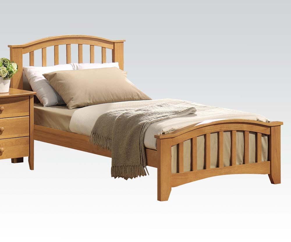 ACME San Marino Twin Bed, Maple  08940T