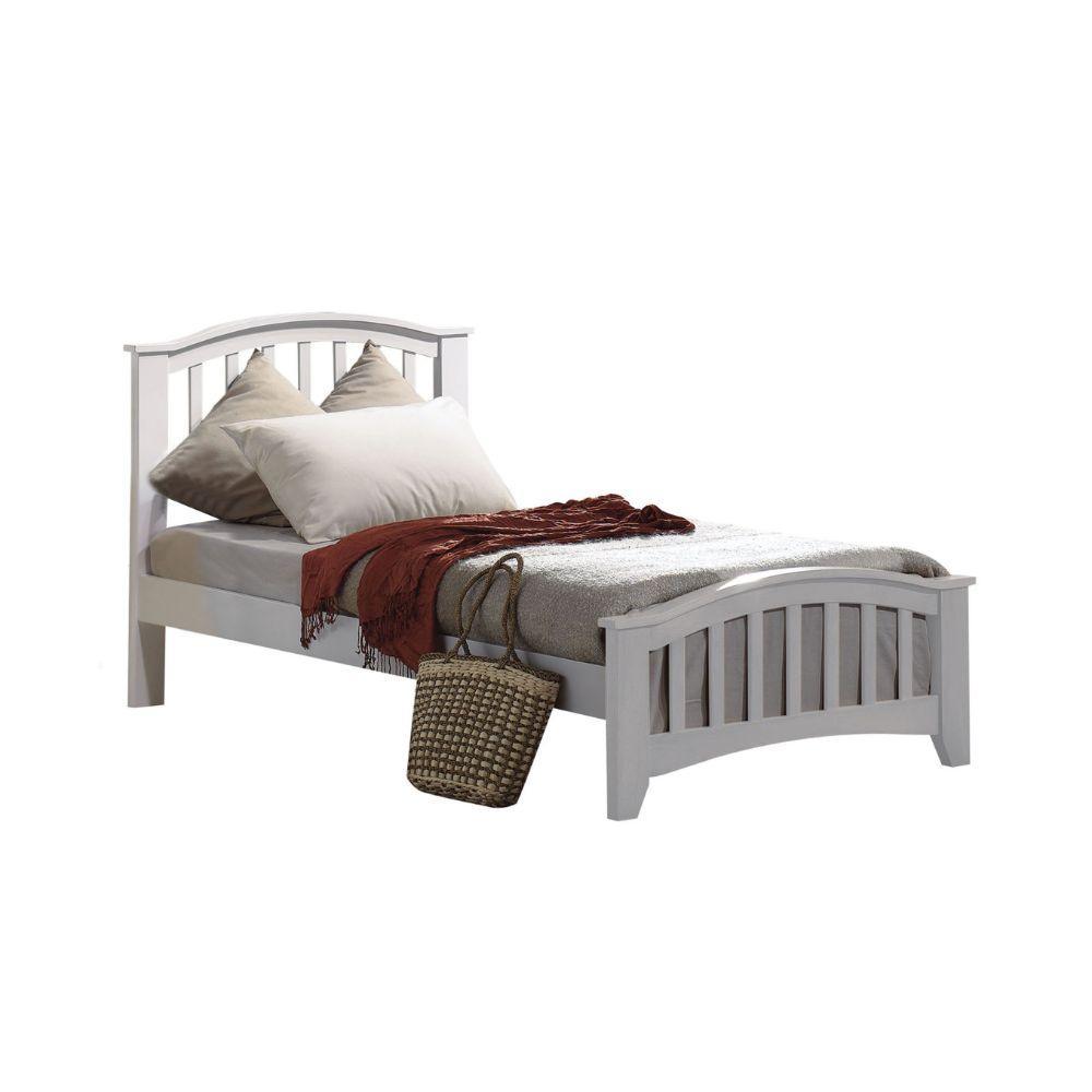 ACME San Marino Twin Bed, White  09150T