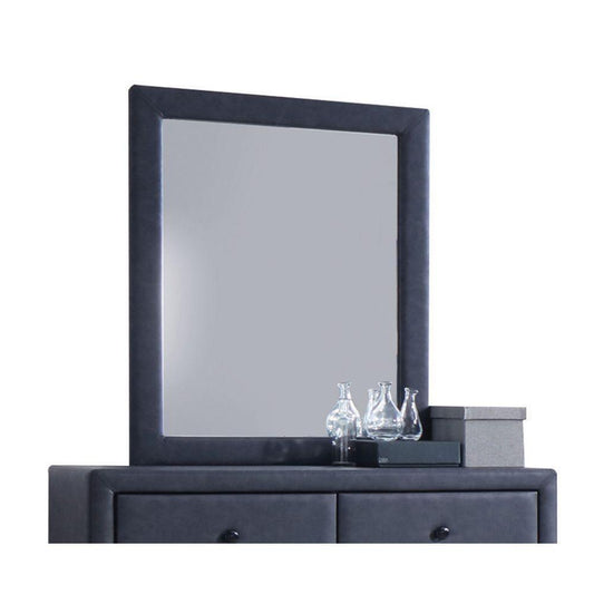 ACME Saveria Mirror, 2-Tone Gray PU