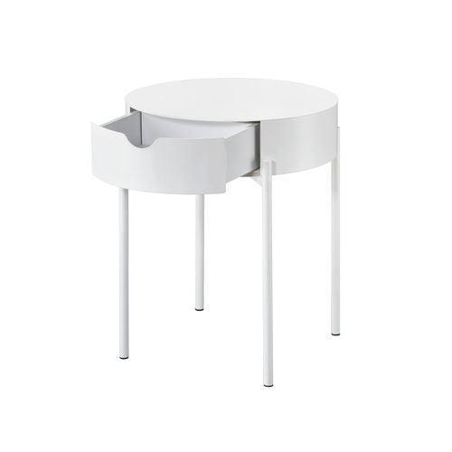 ACME Scylla Accent Table, White Finish