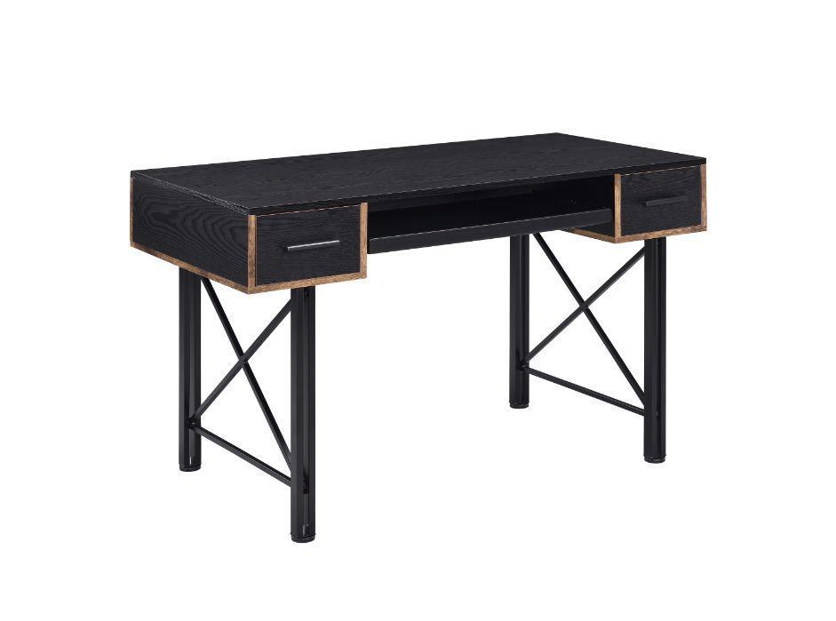 ACME Settea Computer Desk, Black Finish