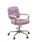 ACME Siecross Office Chair, Pink Top Grain Leather