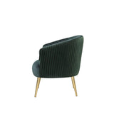 ACME Sigurd Accent Chair, Velvet & Gold