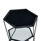 ACME Sinnis Accent Table, Black Finish