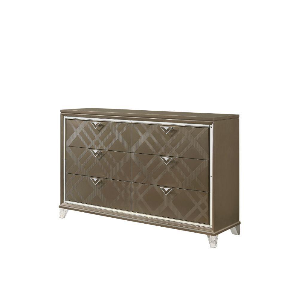 ACME Skylar Dresser, Dark Champagne