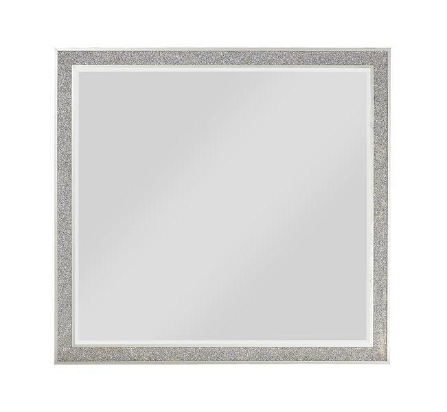 ACME Sliverfluff Mirror, Mirrored & Champagne Finish