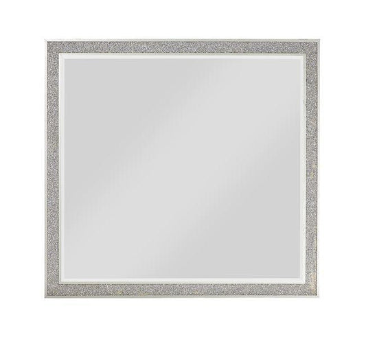 ACME Sliverfluff Mirror, Mirrored & Champagne Finish