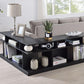 ACME Sollix Sofa Table, Black Finish