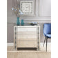 ACME Sonia Console Table, Mirrored & Faux Agate