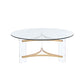 ACME Sosi Coffee Table  , Gold Finish