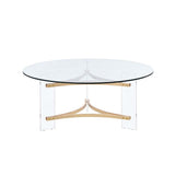 ACME Sosi Coffee Table  , Gold Finish