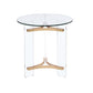 ACME Sosi End Table, Gold Finish