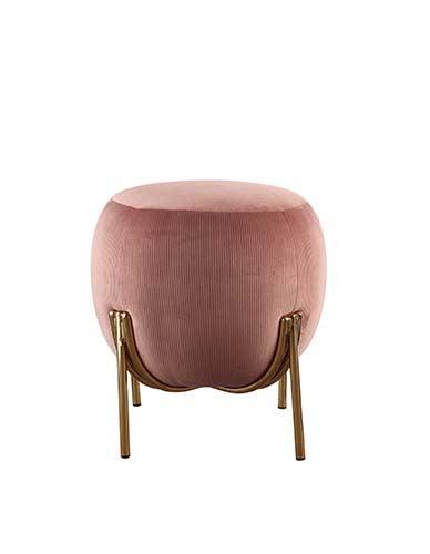 ACME Spraxis Ottoman, Dusty Rose Corduroy