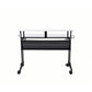 Suitor Music Recording Studio Desk, White & Black