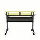 Suitor Music Recording Studio Desk, Yellow & Black