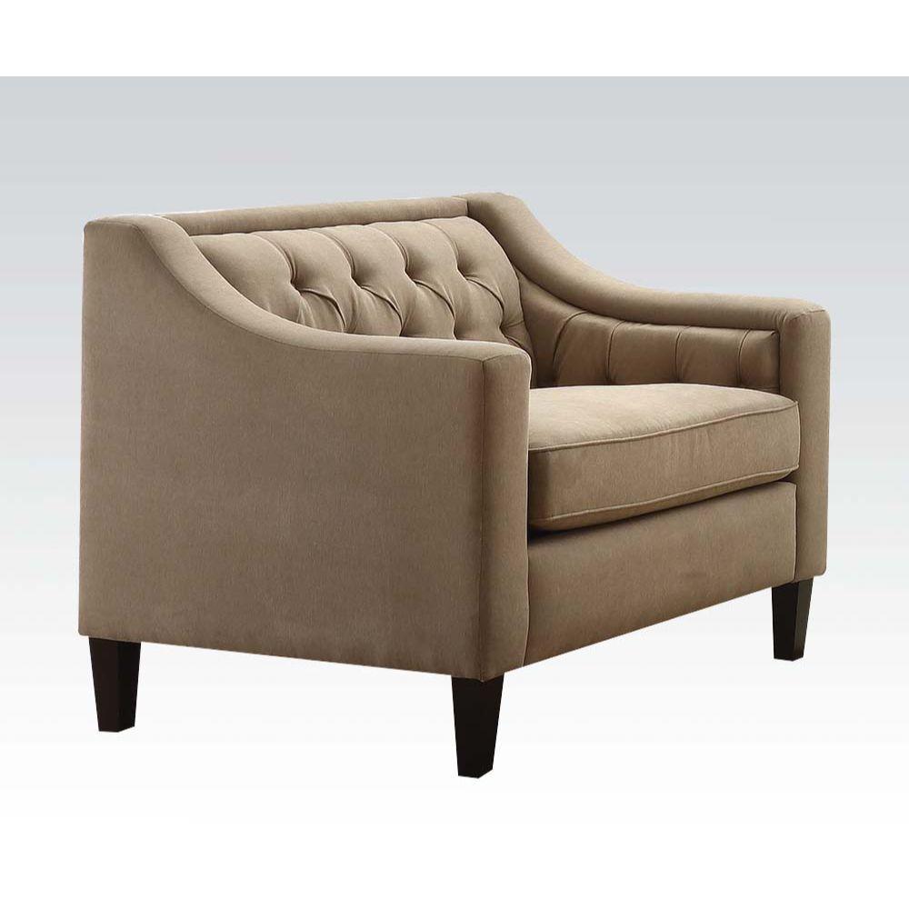 ACME Suzanne Chair, Beige Fabric