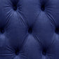 ACME Syxtyx Sectional Sofa w/4 Pillows, Blue Velvet