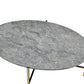 ACME Tainte Coffee Table, Faux Marble & Champagne Finish