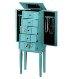 ACME Tammy Jewelry Armoire, Light Blue