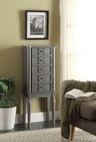 ACME Tammy Jewelry Armoire, Silver