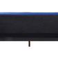 ACME Tanitha Adjustable Sofa, Blue Velvet & Natural Finish