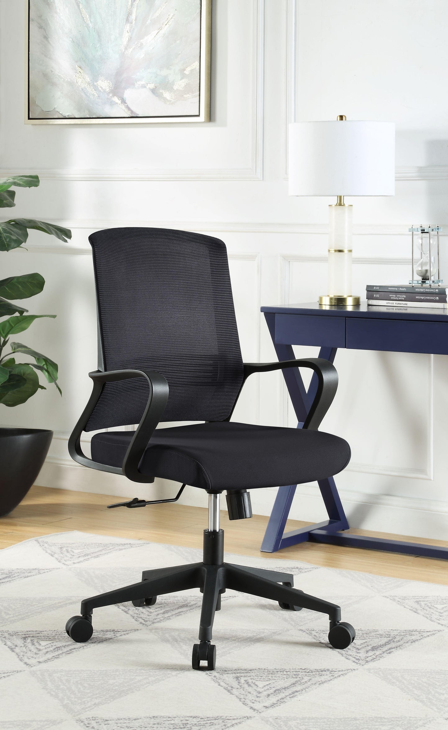 ACME Tanko Office Chair, Black Fabric